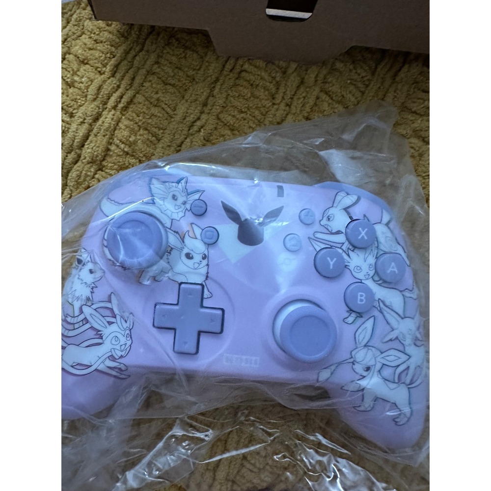 Hori Wireless Horipad Nintendo Switch OS Purple Excellent Eevee Evolutions - Picture 7 of 13
